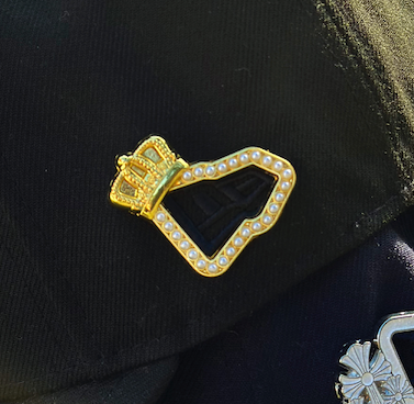 皇冠帶鑽側標扣